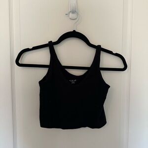 urban outfitters black knit tank in size small